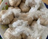 八つ頭で主菓子もどき　プレーンとかぼす味作り方9写真