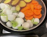 蒸しざるで簡単!蒸し野菜作り方3写真