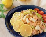 海老チリ風旨辛焼ビーフン作り方8写真