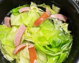 簡単！時短！キャベツのスープカレー作り方1写真