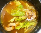 簡単！時短！キャベツのスープカレー作り方4写真