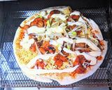 焼き鳥ピザ作り方7写真