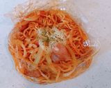 超ズボラ飯！焼きそば蒸し麺で、ナポリタン作り方7写真