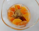 和歌山の柿みかんパフェ作り方4写真