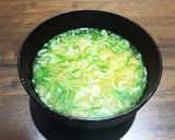 時短5分で【豆腐とワカメの味噌汁】作り方4写真