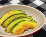 簡単　かぼちゃのカレー粉チーズ作り方3写真