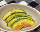 簡単　かぼちゃのカレー粉チーズ作り方4写真