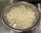 蓮根サラダ[酒粕味噌]作り方1写真
