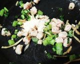 犬ご飯　大根葉と豚肉の丼ぶり作り方3写真