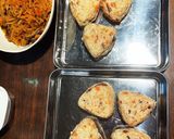 叩き梅＆鮭の玄米お結び★作り方3写真