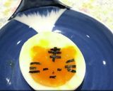＊茹で卵に…とらわれたトラ＊作り方12写真