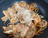 蓮根のきんぴら作り方5写真