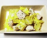 犬ご飯 鶏と白菜のミルク和え作り方4写真