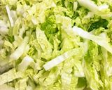 白菜をモリモリ食べるサラダ作り方1写真