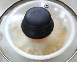 チキンラーメンの釜玉風油そば作り方3写真