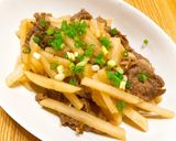 簡単!牛コマ肉とじゃがいものバタポン炒め作り方7写真