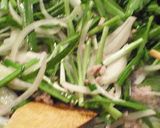にらとひき肉のあんかけ焼きそば作り方3写真
