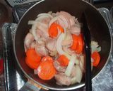 鶏モモ肉の赤ワイン煮作り方6写真