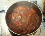 鶏モモ肉の赤ワイン煮作り方9写真
