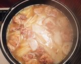 簡単☆鶏肉と大根のうどんすき作り方4写真
