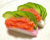 蒲鉾の蛇腹きゅうり・たらこのっけ作り方17写真