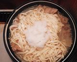 簡単☆鶏肉と大根のうどんすき作り方5写真