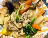 簡単甘味噌丼炒め味豚こま大根青椒肉絲風作り方16写真