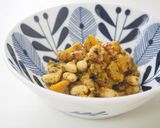 南瓜・クルミ・大豆ジェノベーゼソース和え作り方5写真