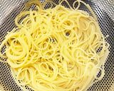 時短2分でできる!明太子サラダスパゲティ作り方1写真