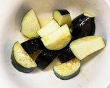 根菜茄子肉なしトンテキ味温野菜サラダ作り方6写真