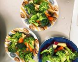 根菜茄子肉なしトンテキ味温野菜サラダ作り方7写真