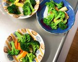 根菜茄子肉なしトンテキ味温野菜サラダ作り方8写真