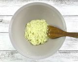 レンジで簡単♪ハムとコーンのポテトサラダ作り方5写真