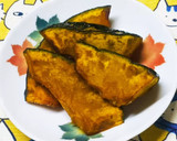 揚げ油でもう一品♪♪香ばしい揚げかぼちゃ作り方61写真