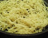 にらとひき肉のあんかけ焼きそば作り方6写真