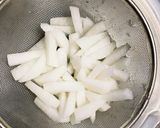 漬け時間なし大根のごまオイ味噌甘酢浅漬け作り方2写真
