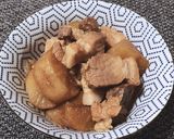 分量簡単♪市販すき焼きのタレで豚バラ大根作り方7写真