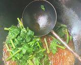 ほうれん草いっぱい麻婆春雨作り方3写真
