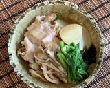 減塩レシピ★豚肉とかぶ、きのこのポン酢煮作り方8写真