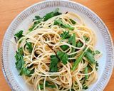 春菊パスタ作り方2写真