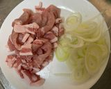 栄養+お腹に優しい♪豚肉とねぎの中華粥作り方3写真