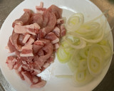 栄養+お腹に優しい♪豚肉とねぎの中華粥作り方3写真
