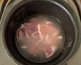 栄養+お腹に優しい♪豚肉とねぎの中華粥作り方4写真