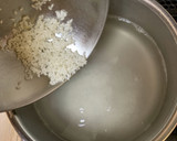 栄養+お腹に優しい♪豚肉とねぎの中華粥作り方6写真