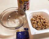 胡麻油香るネギ塩納豆作り方1写真