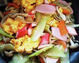 （ハヤトウリ入り）チャンポン麺作り方4写真
