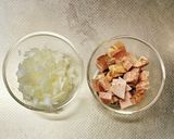 スープをかけて食べるレタスチャーハン作り方1写真