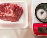 豚肩ロースのレアチャーシュー(9時間)作り方3写真