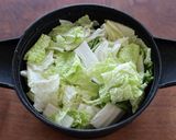 レンジで簡単！豚バラと白菜の煮物作り方2写真
