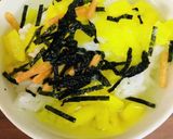刻みたくあんで☆お茶漬け作り方4写真